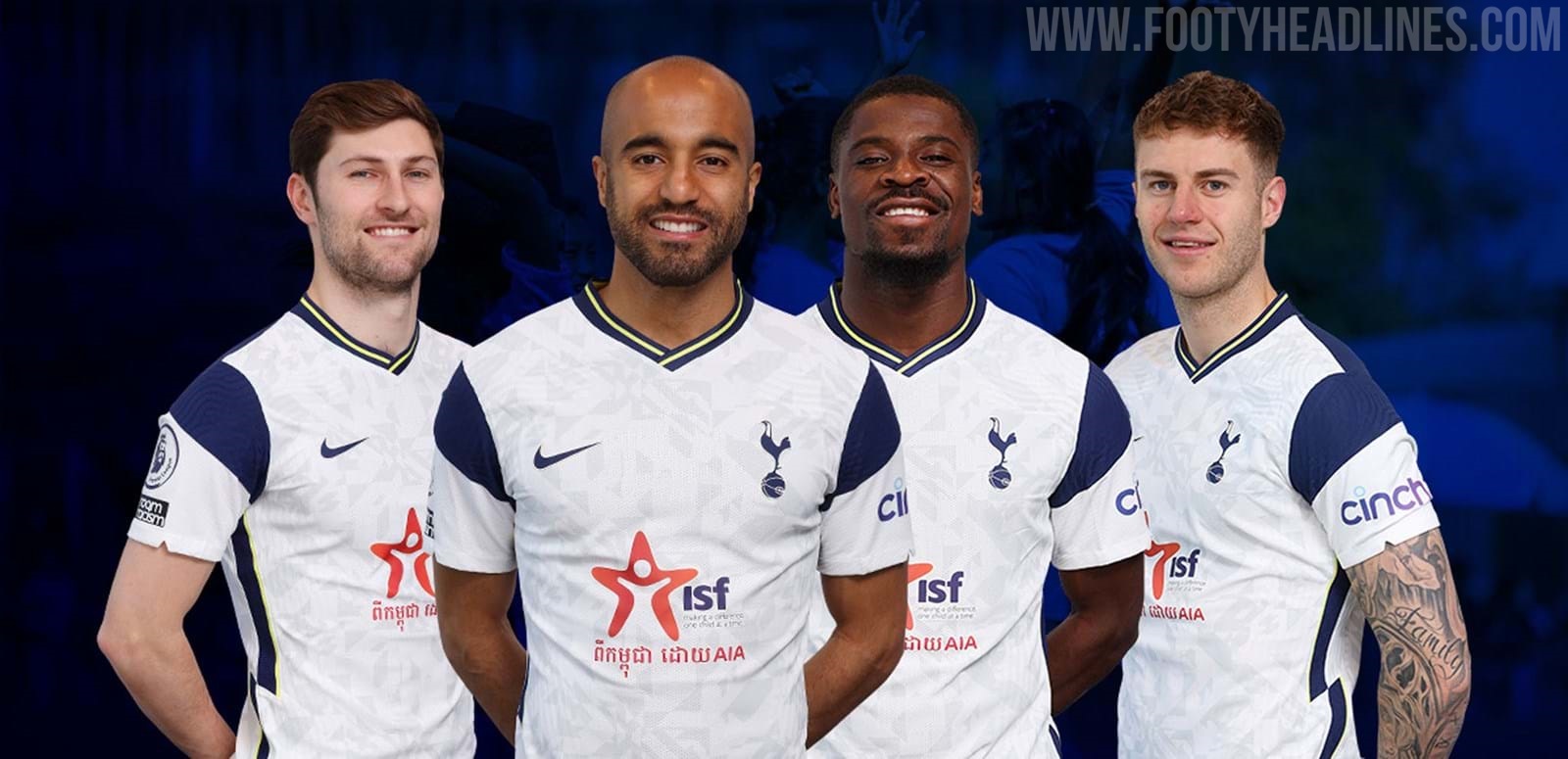 Aia on online tottenham shirts